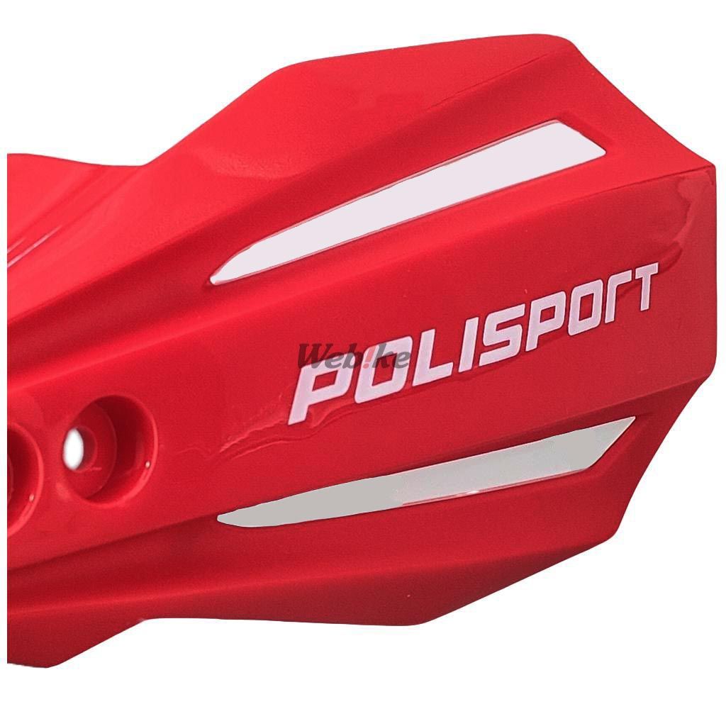 POLISPORT HANDGUARDS MX BULLIT Red | 8308500026