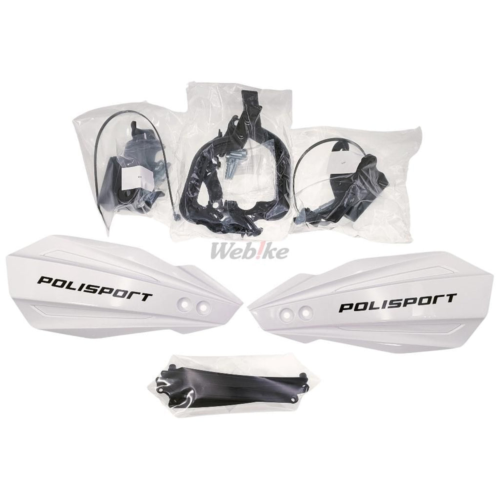 BULLIT HANDGUARD, WHITE/BLACK
