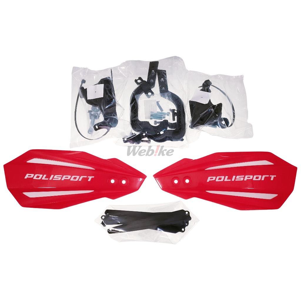 BULLIT HANDGUARD, RED/WHITE