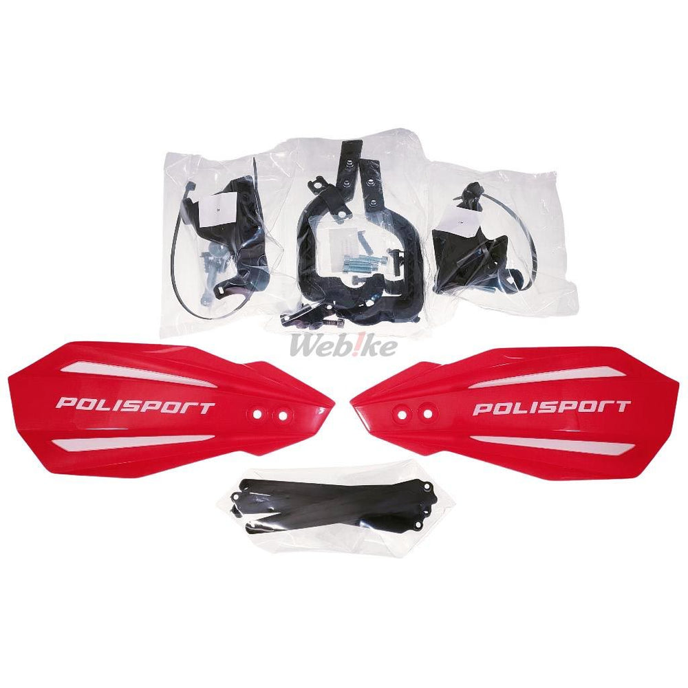 BULLIT HANDGUARD, RED/WHITE
