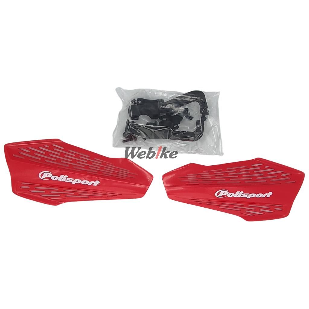 POLISPORT HANDGUARD  MX FORCE Red | 8308700007