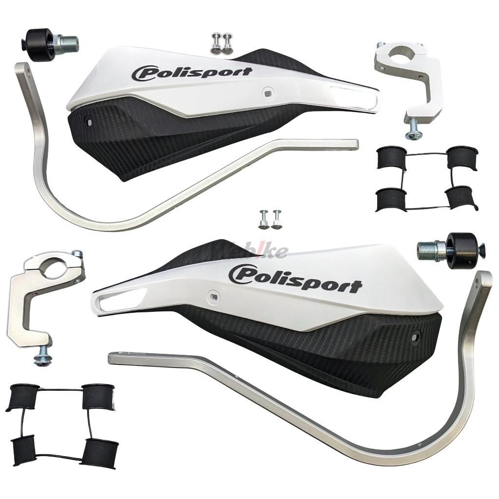 TRAIL BLAZER HANDGUARD, WHITE/BLACK