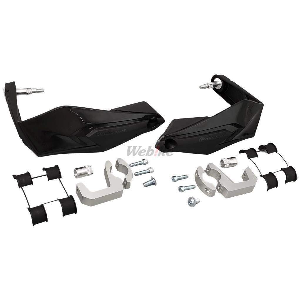 POLISPORT HANDGUARDS S-DUAL Black | 8308900002