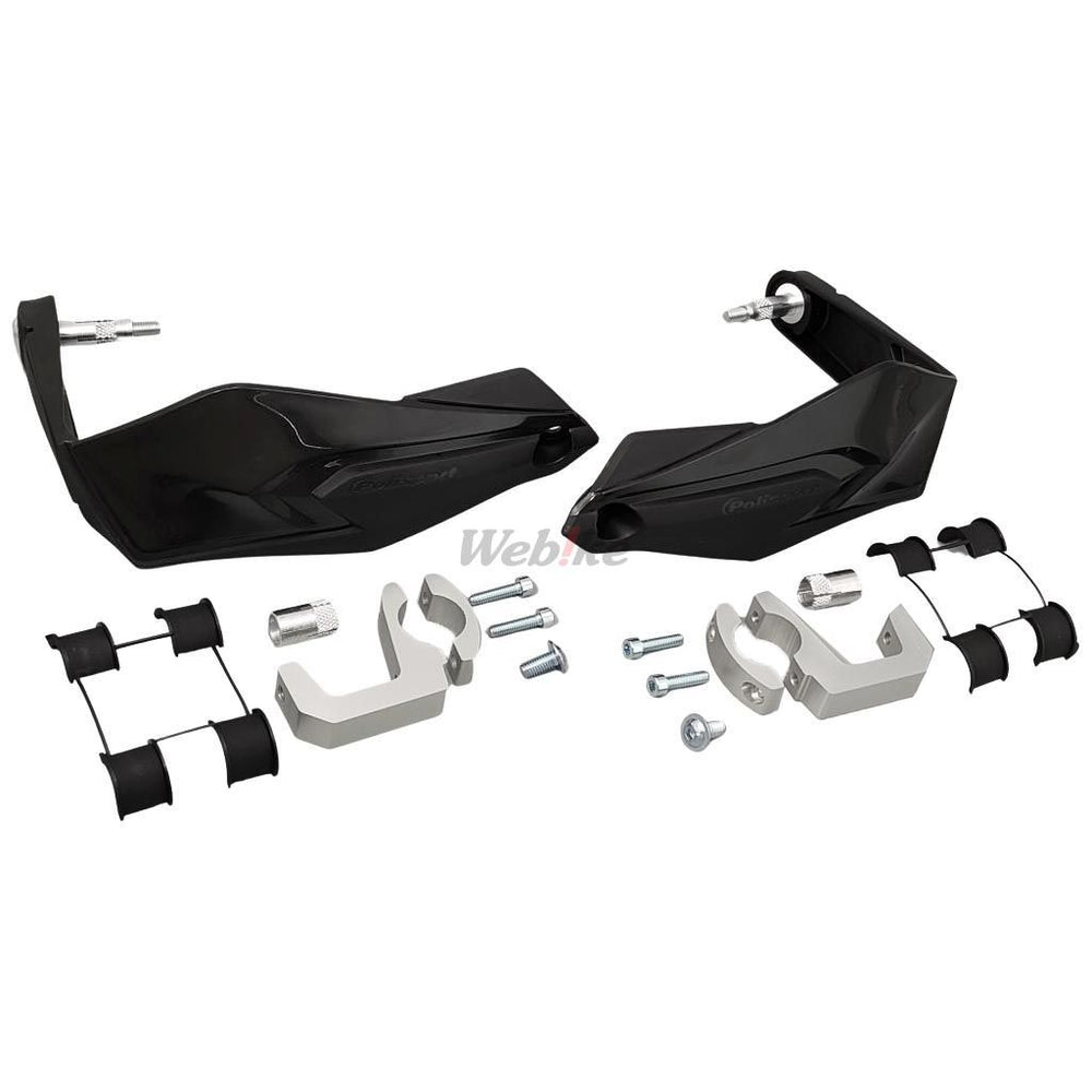 POLISPORT HANDGUARDS S-DUAL Black | 8308900002