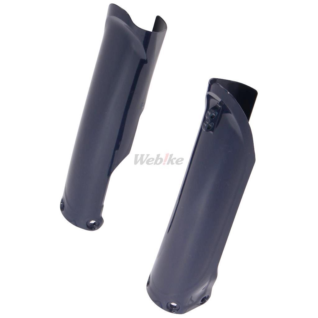 FORK GUARDS, METALLIC BLUE
