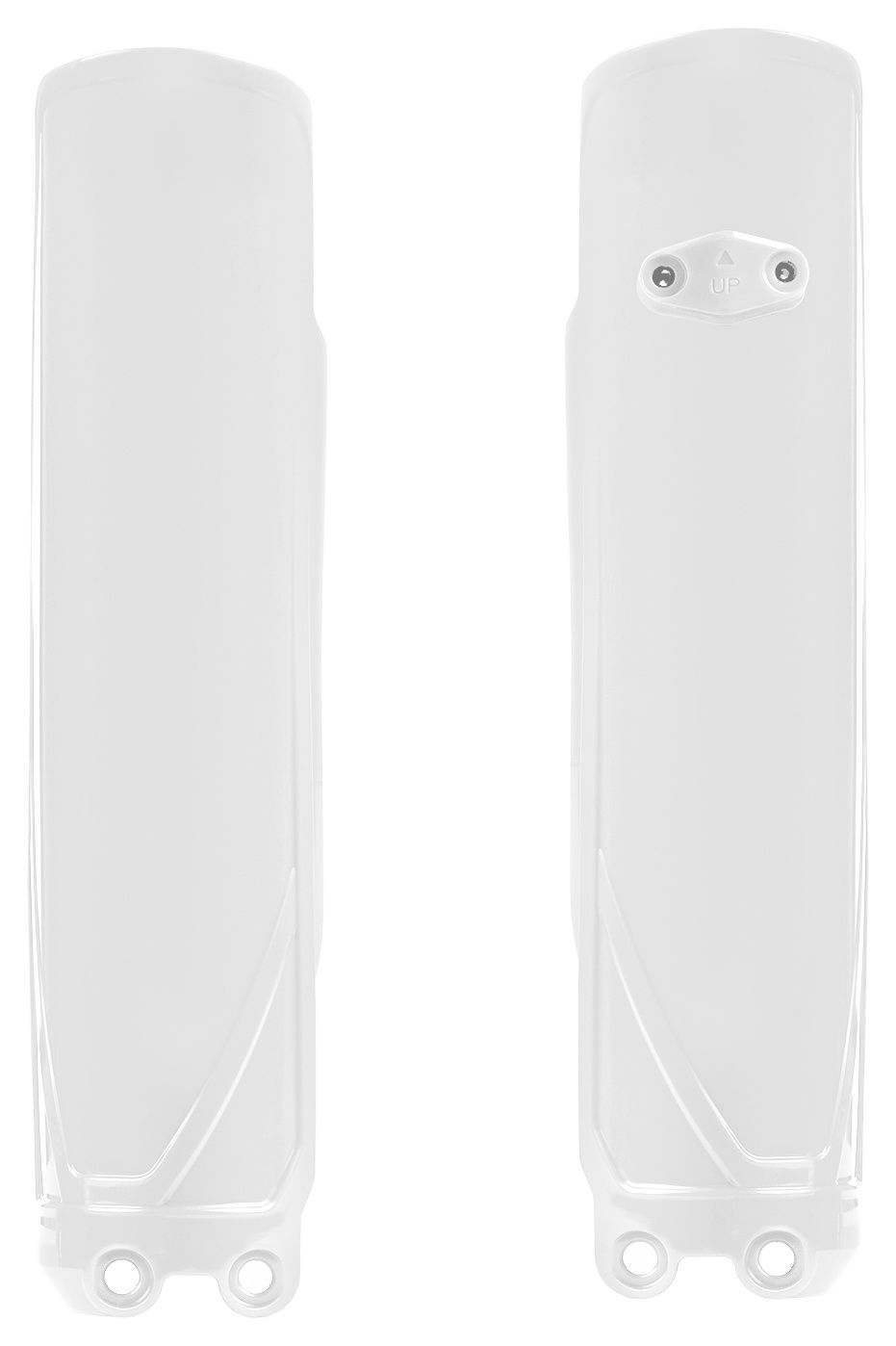 FORK GUARDS, WHITE