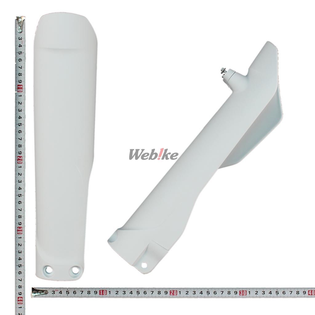 FORK GUARDS, WHITE