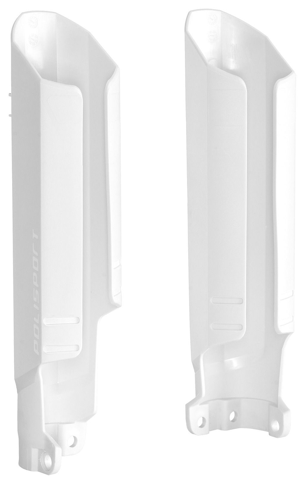FULL WRAP FORK GUARDS, WHITE