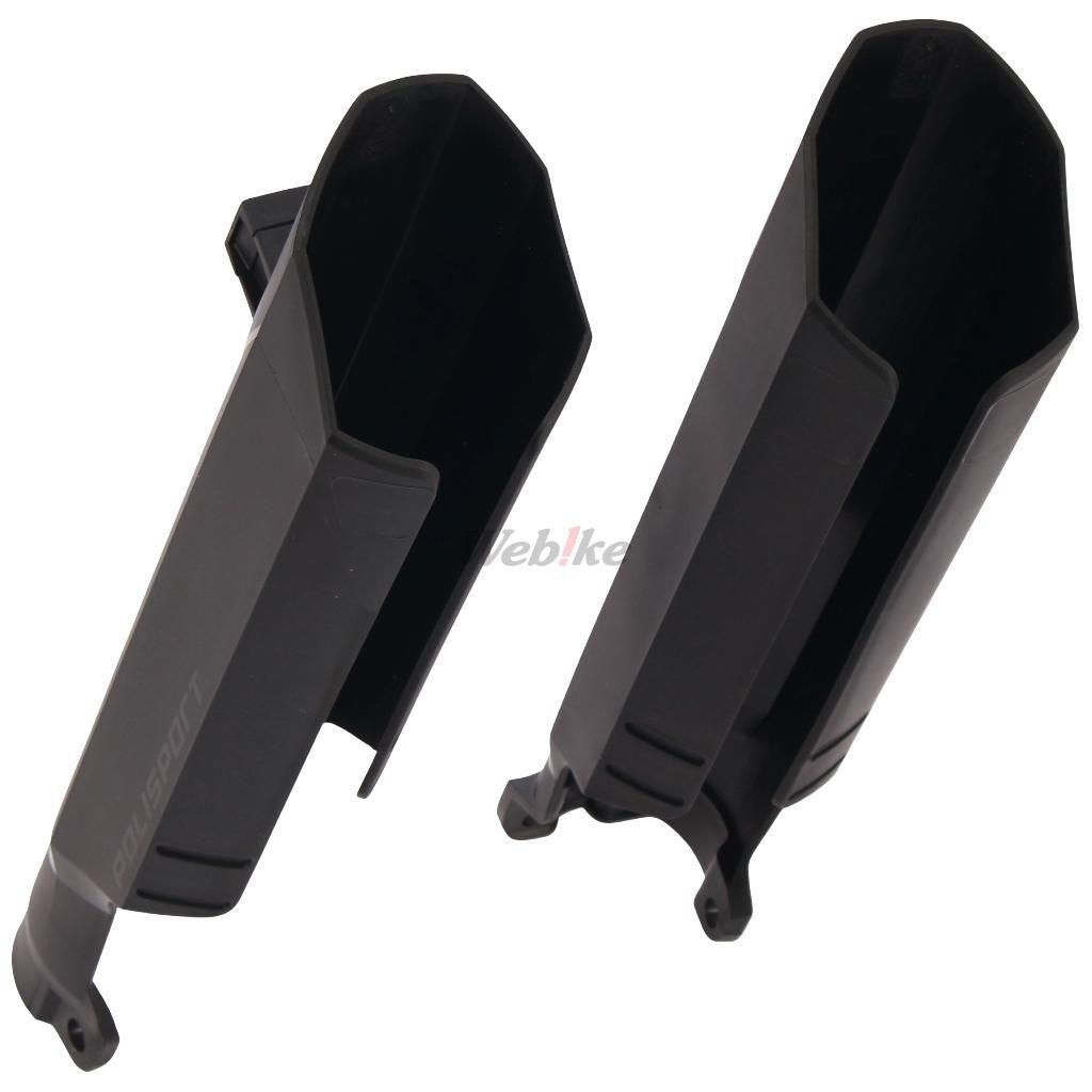 FULL WRAP FORK GUARDS, BLACK