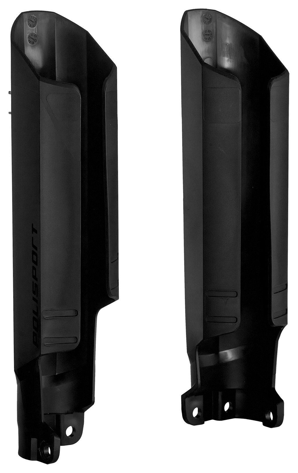 FULL WRAP FORK GUARDS, BLACK