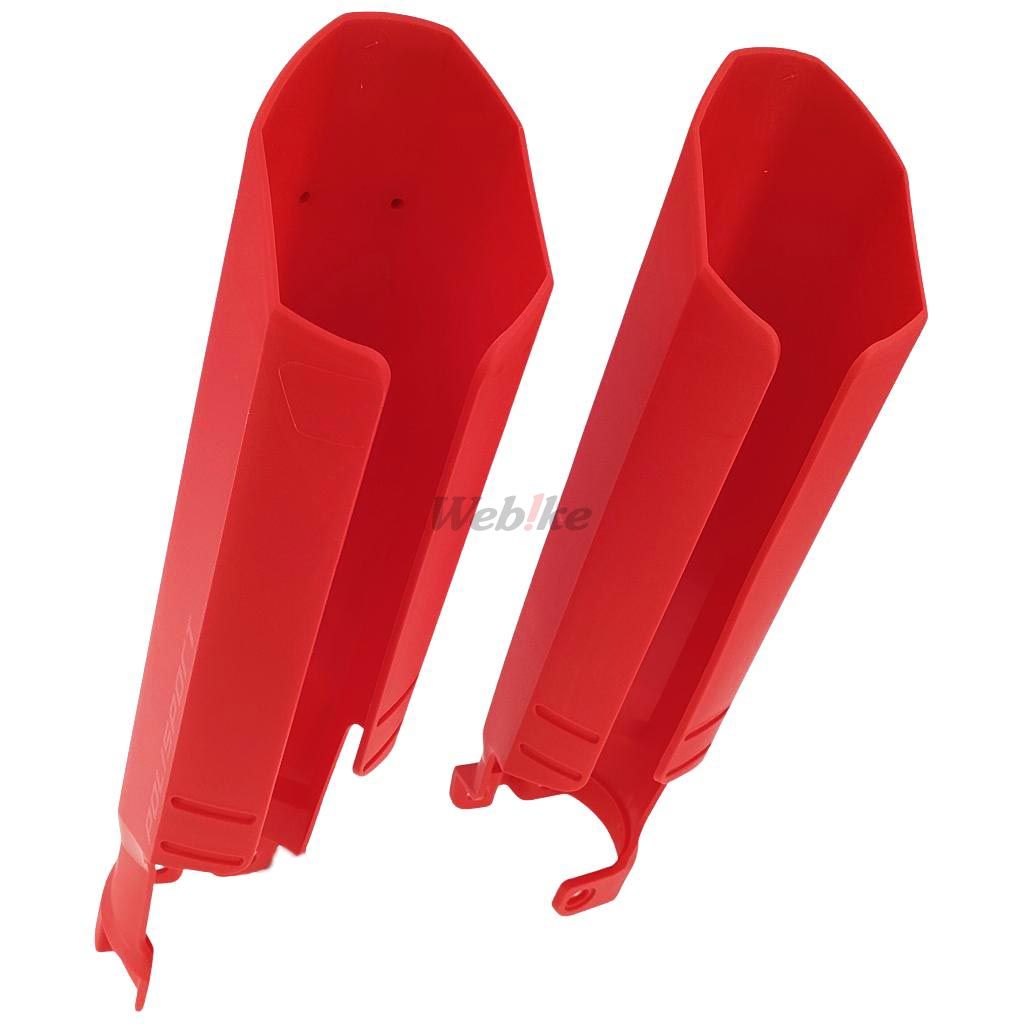 FULL WRAP FORK GUARDS, RED