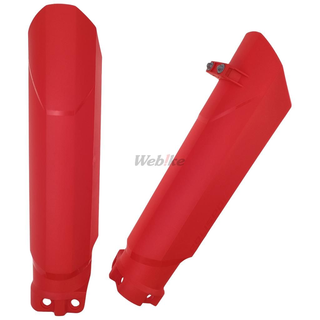 FULL WRAP FORK GUARDS, RED