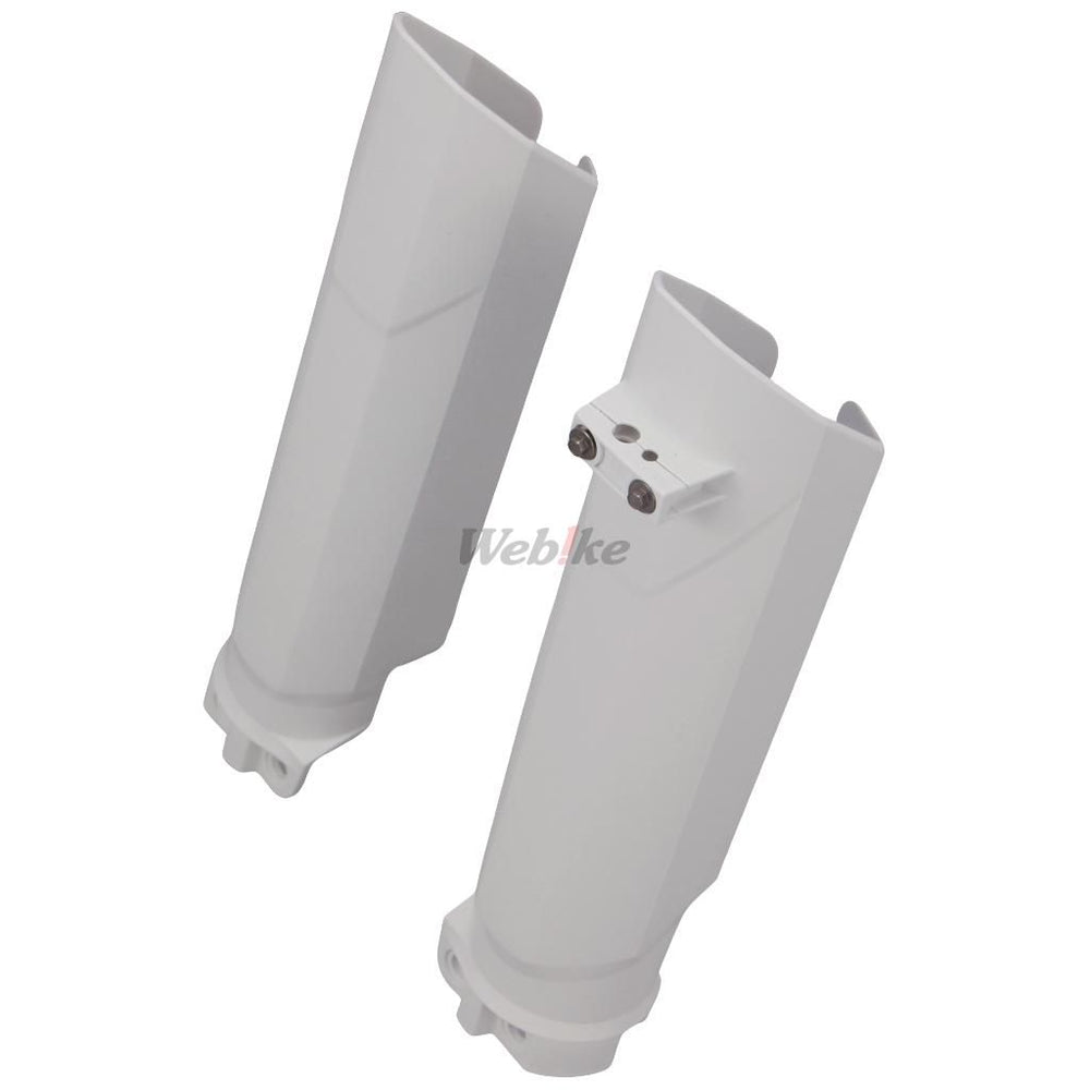 FULL WRAP FORK GUARDS, WHITE