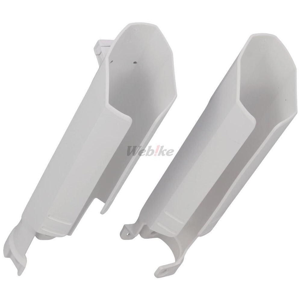 FULL WRAP FORK GUARDS, WHITE