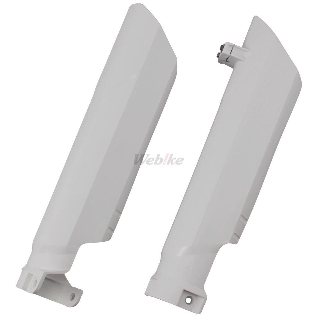 FULL WRAP FORK GUARDS, WHITE