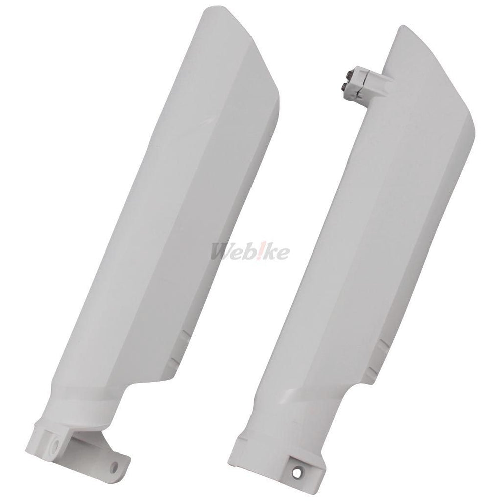 FULL WRAP FORK GUARDS, WHITE