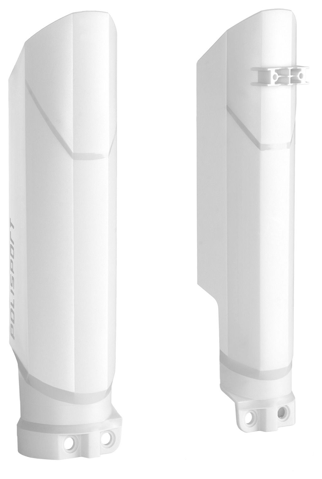 FULL WRAP FORK GUARDS, WHITE