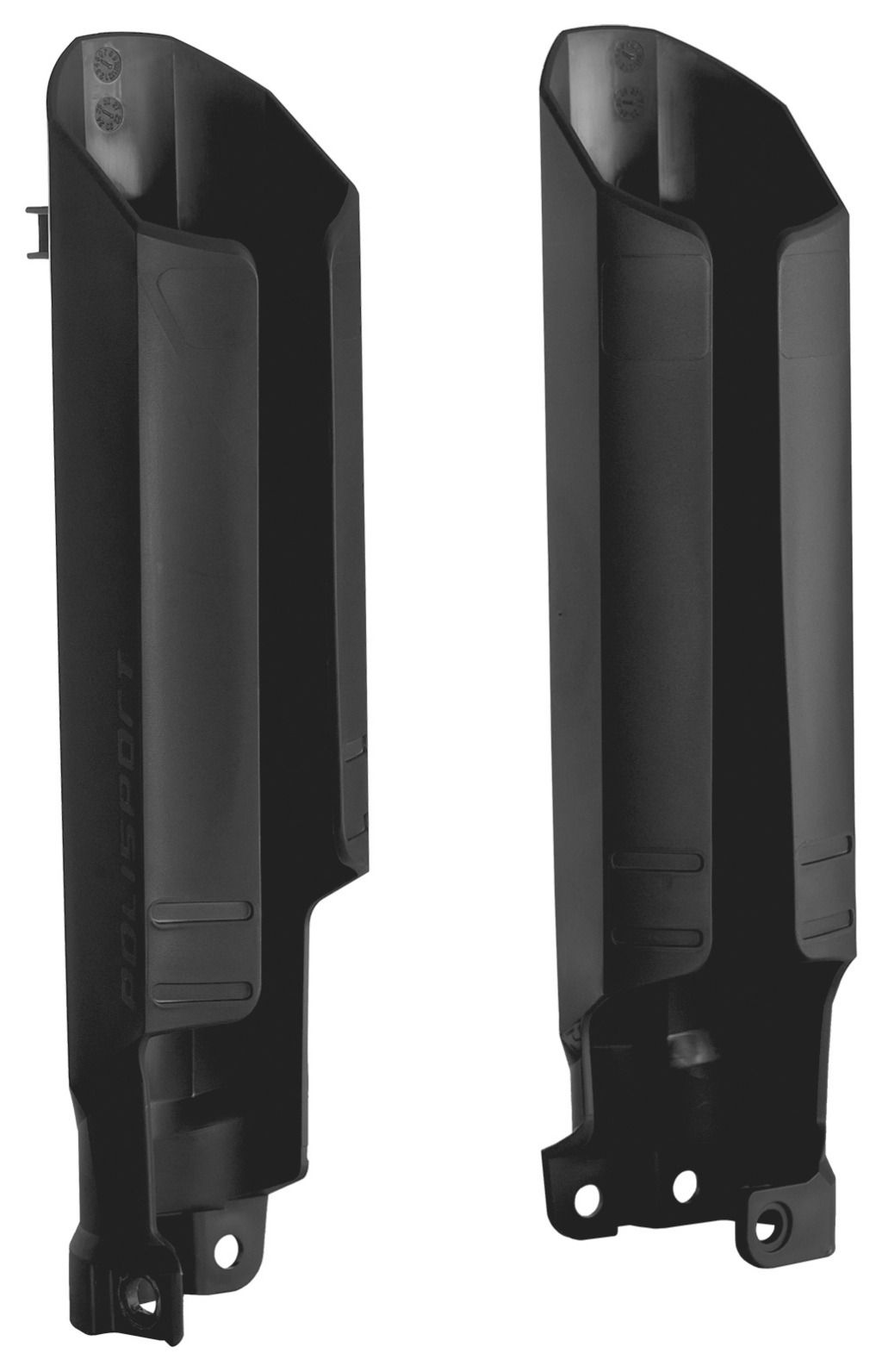 FULL WRAP FORK GUARDS, BLACK