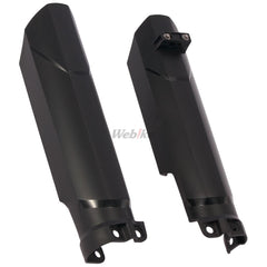 FULL WRAP FORK GUARDS, BLACK