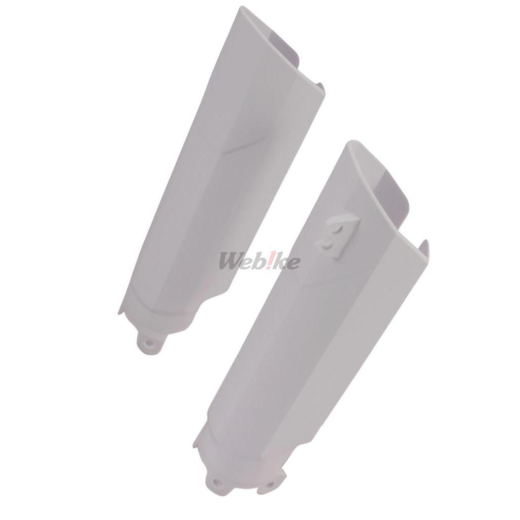 FULL WRAP FORK GUARDS, WHITE