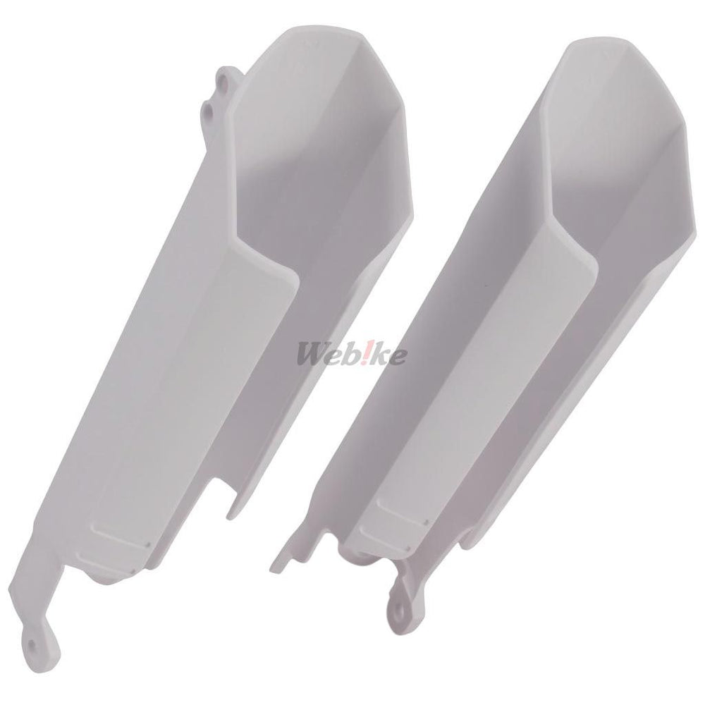 FULL WRAP FORK GUARDS, WHITE