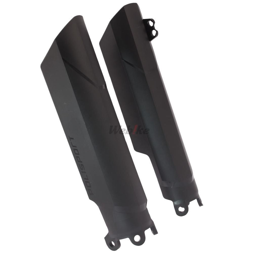 FULL WRAP FORK GUARDS, BLACK