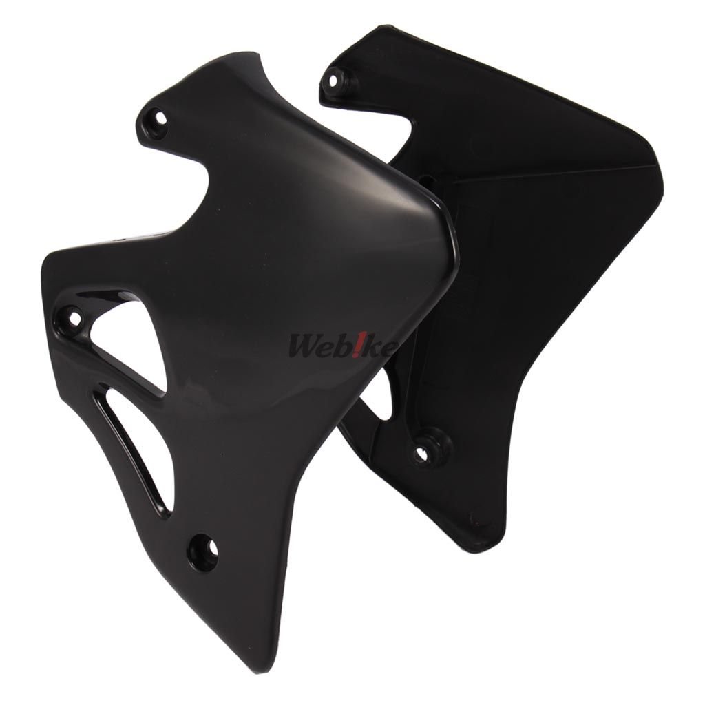 RADIATOR SCOOPS, BLACK