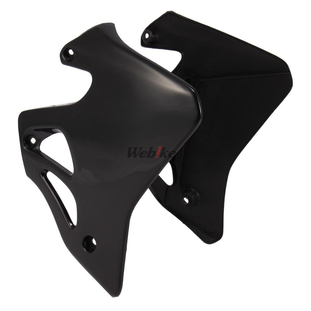 RADIATOR SCOOPS, BLACK