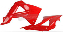POLISPORT RADIATOR COVERS RED | 8413300009