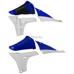 POLISPORT RADIATOR COVERS BLUE/WHITE | 8413800007