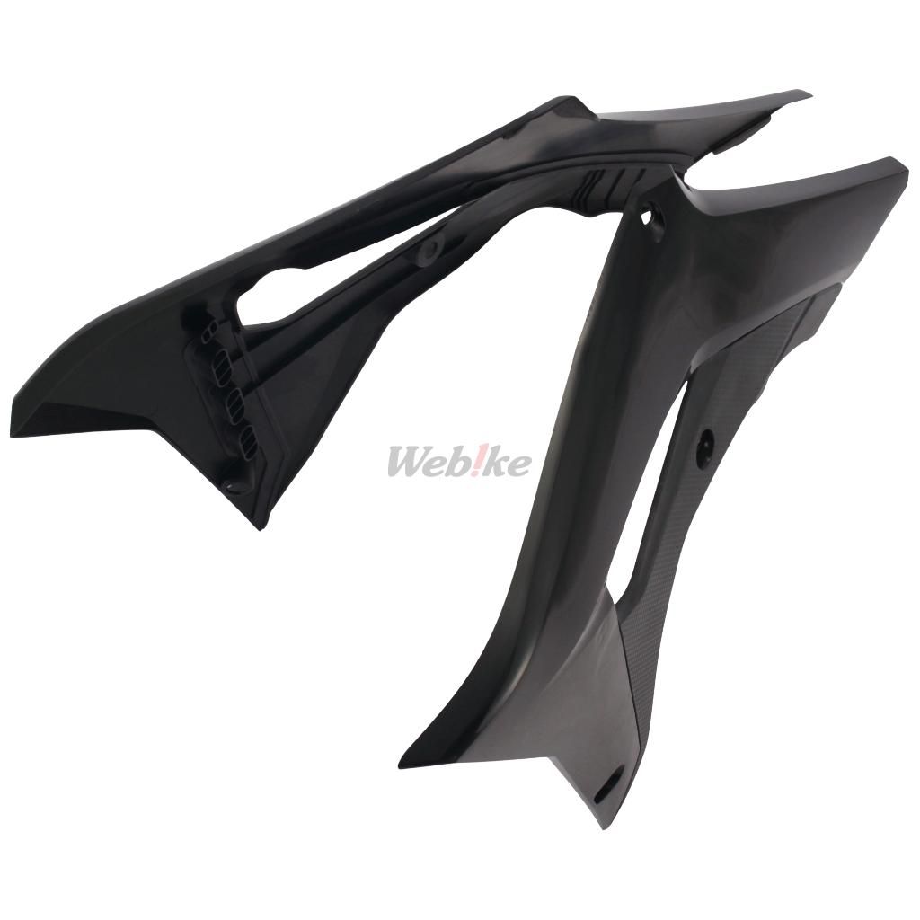 POLISPORT RADIATOR COVERS CRF450R 17- BLACK | 8414800003