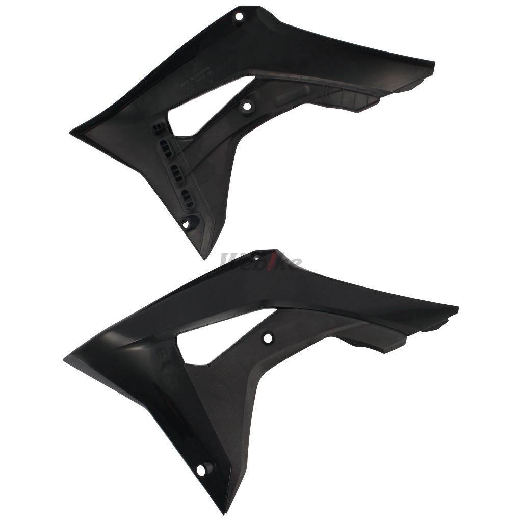 POLISPORT RADIATOR COVERS CRF450R 17- BLACK | 8414800003