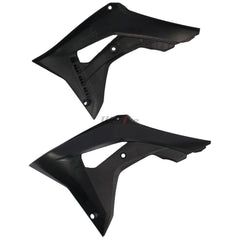 POLISPORT RADIATOR COVERS CRF450R 17- BLACK | 8414800003