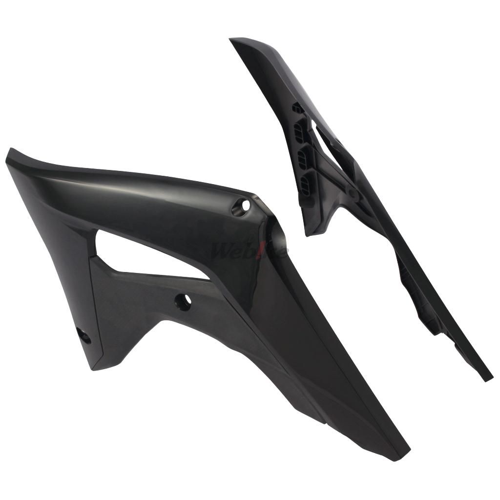 POLISPORT RADIATOR COVERS CRF450R 17- BLACK | 8414800003