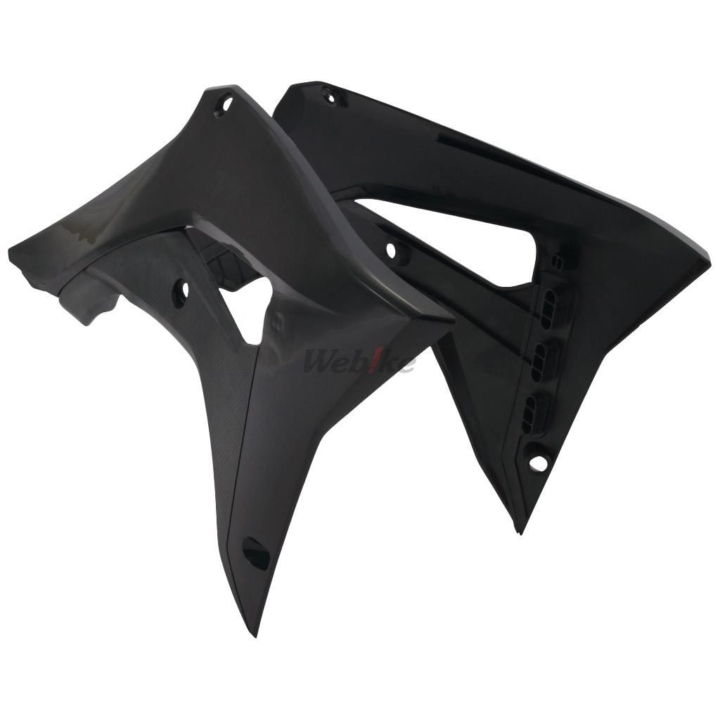 POLISPORT RADIATOR COVERS CRF450R 17- BLACK | 8414800003