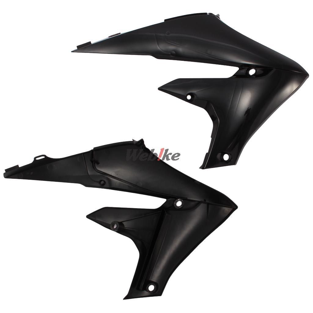 POLISPORT RADIATOR COVERS BLACK | 8415100003
