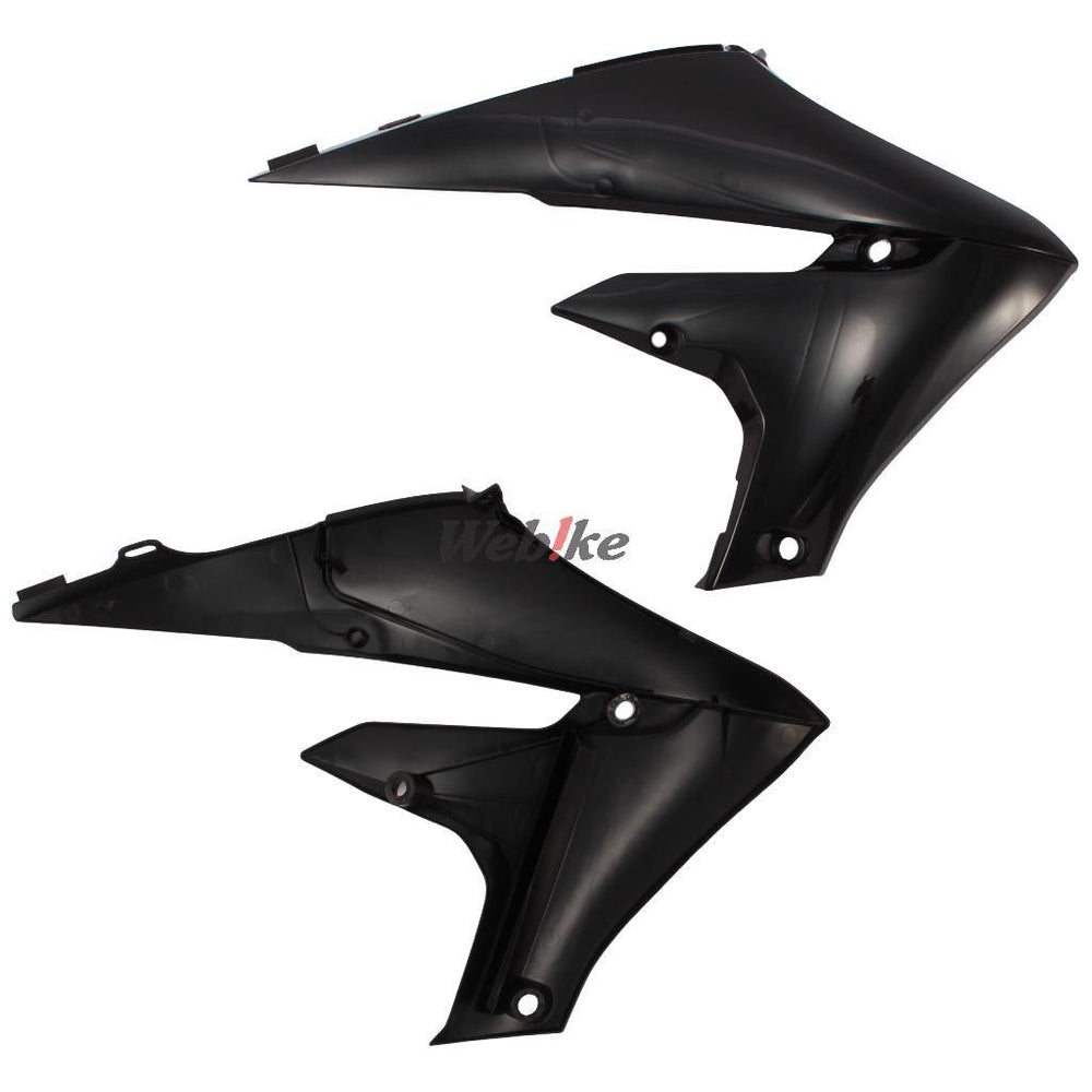 POLISPORT RADIATOR COVERS BLACK | 8415100003