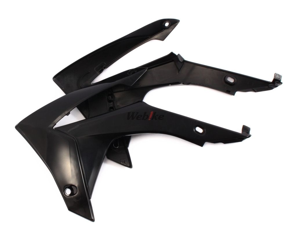 POLISPORT RADIATOR COVER CRF250 14-17/450 13-16 BLACK | 8417100003