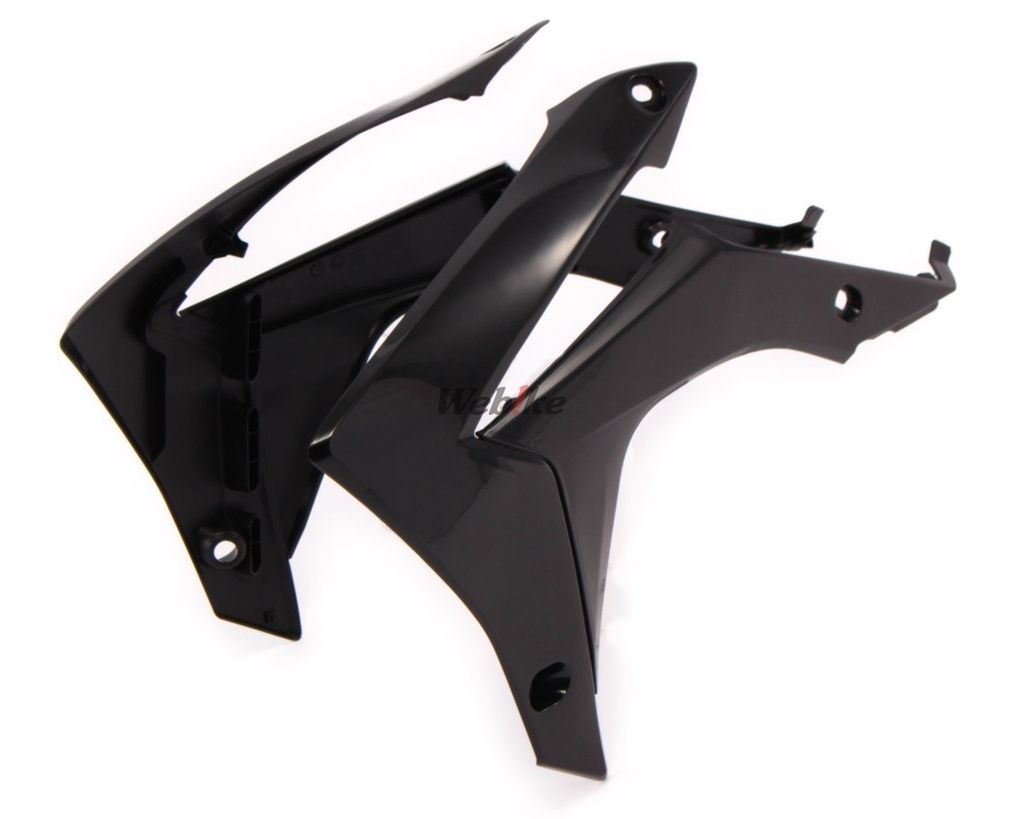 POLISPORT RADIATOR COVER CRF250 14-17/450 13-16 BLACK | 8417100003