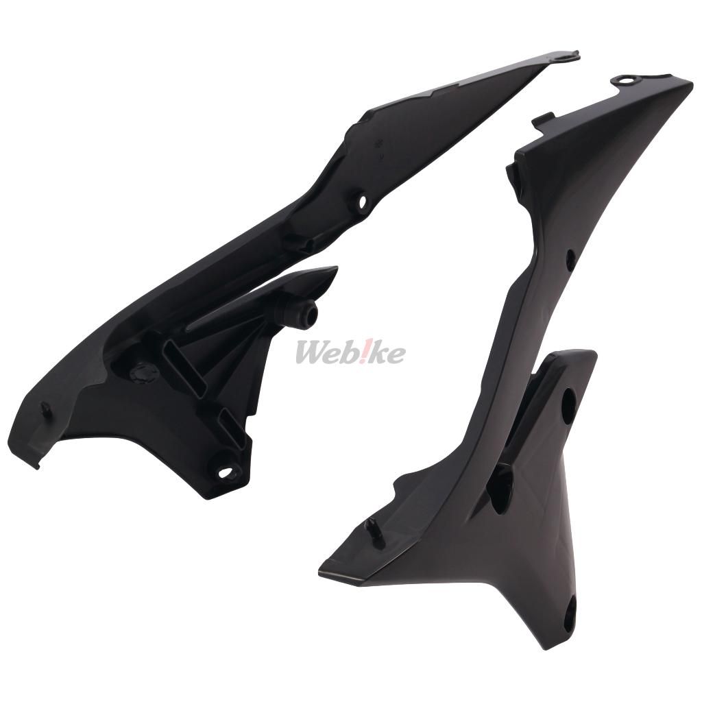 POLISPORT RADIATOR COVERS BLACK | 8417200003