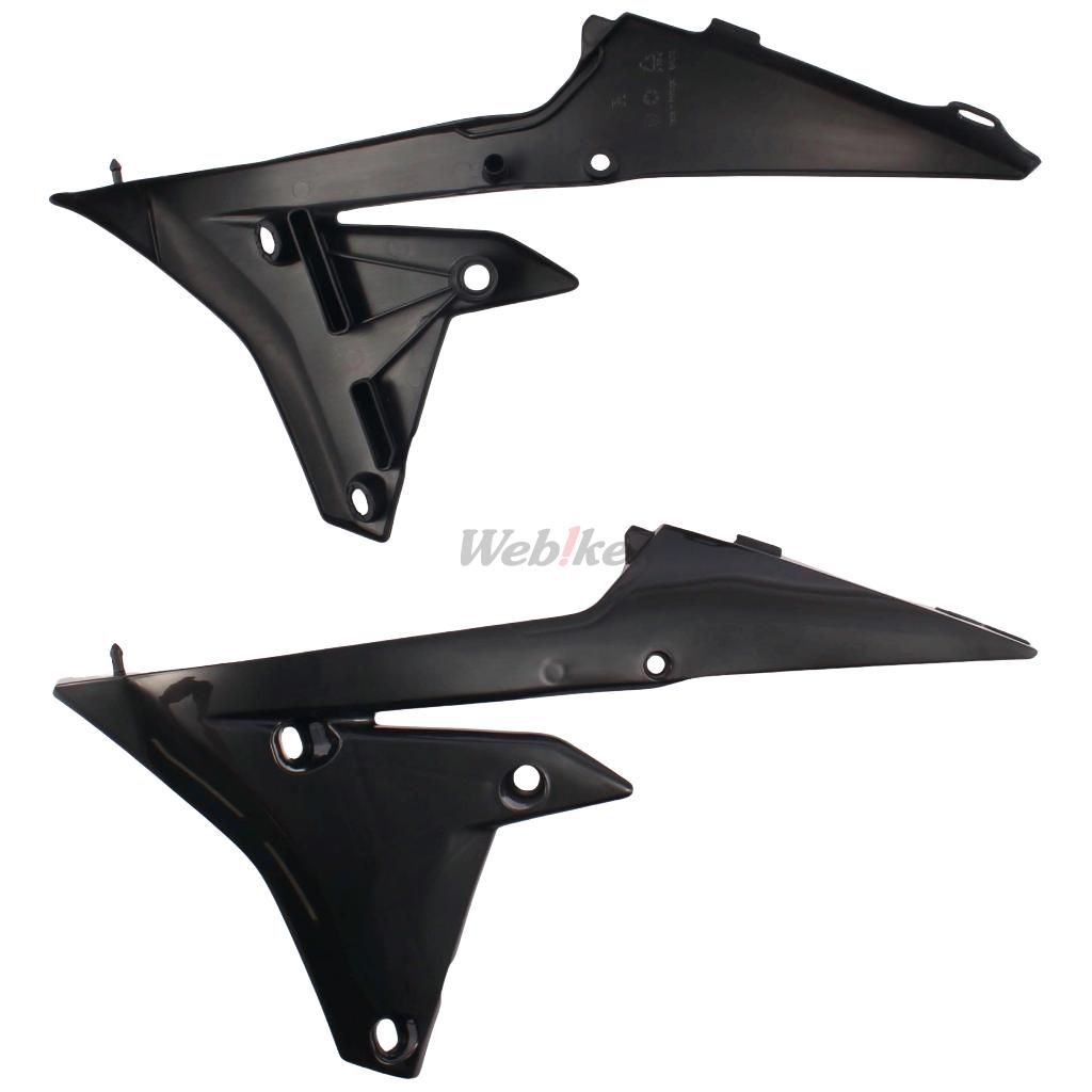 POLISPORT RADIATOR COVERS BLACK | 8417200003