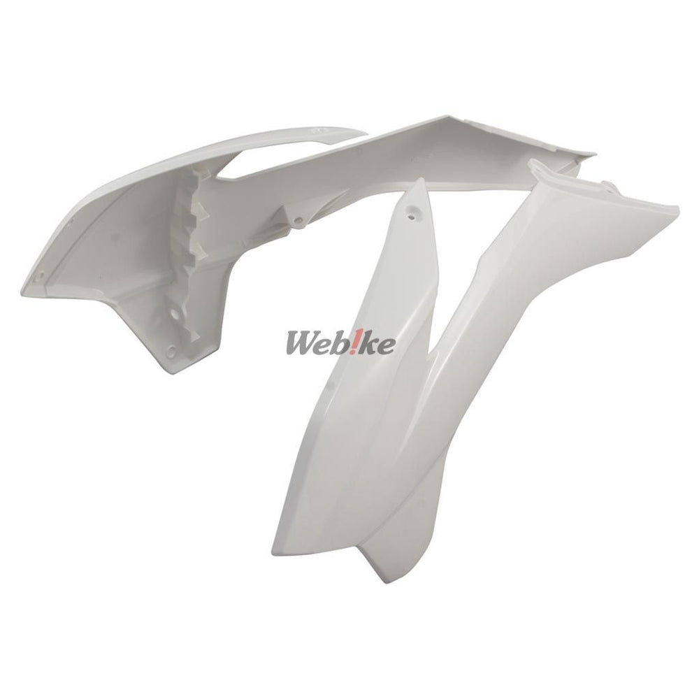 RADIATOR SCOOPS, WHITE