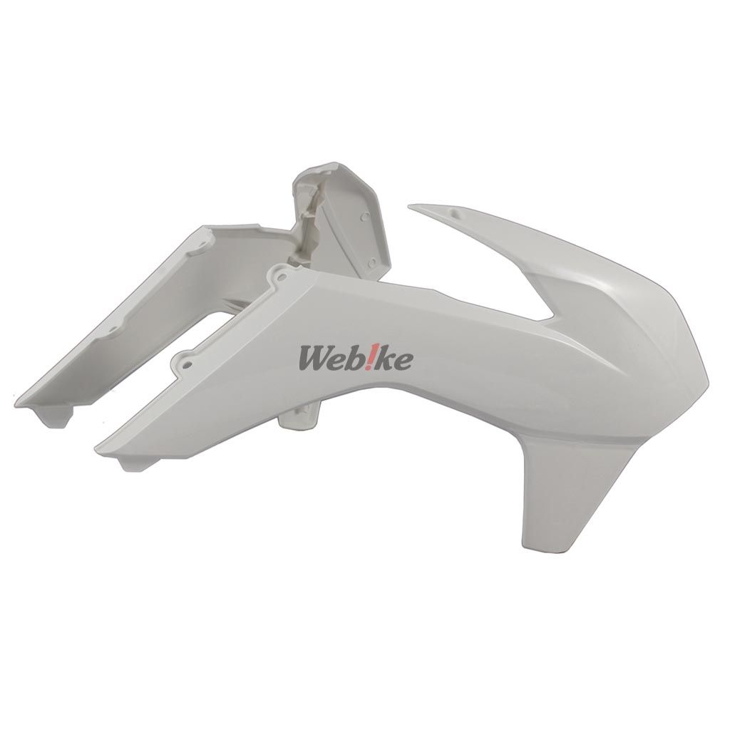 RADIATOR SCOOPS, WHITE