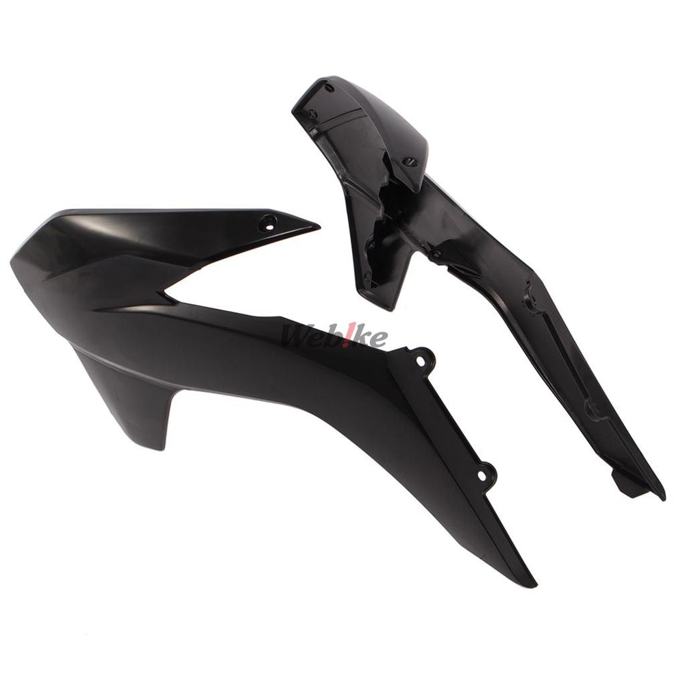 RADIATOR SCOOPS, BLACK