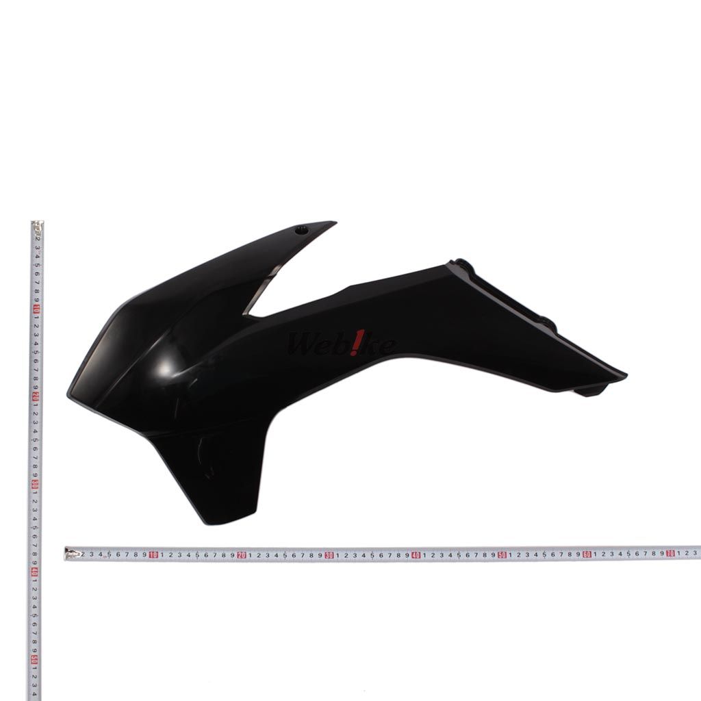 RADIATOR SCOOPS, BLACK