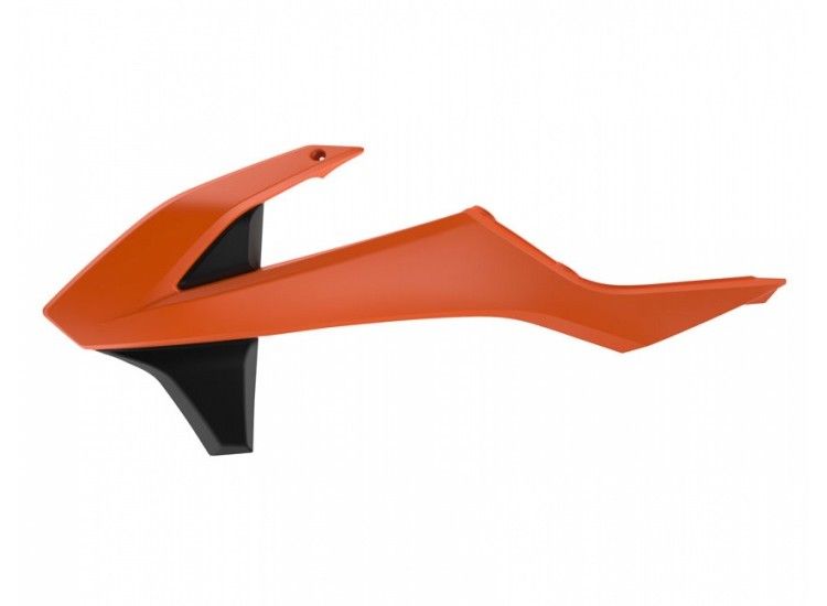 POLISPORT RADIATOR COVERS ORANGE/BLACK | 8417800001