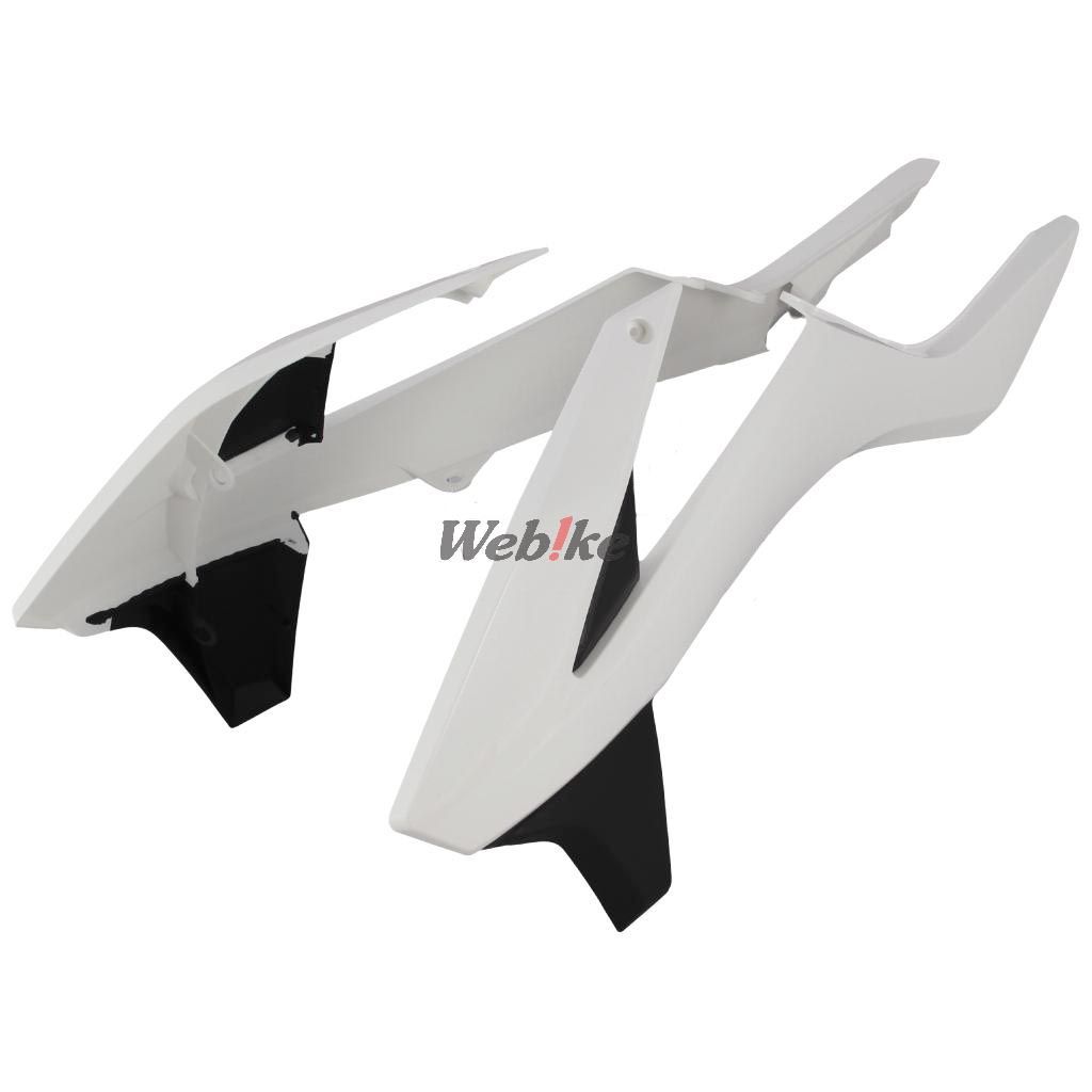 POLISPORT RADIATOR COVERS WHITE/BLACK | 8417800004