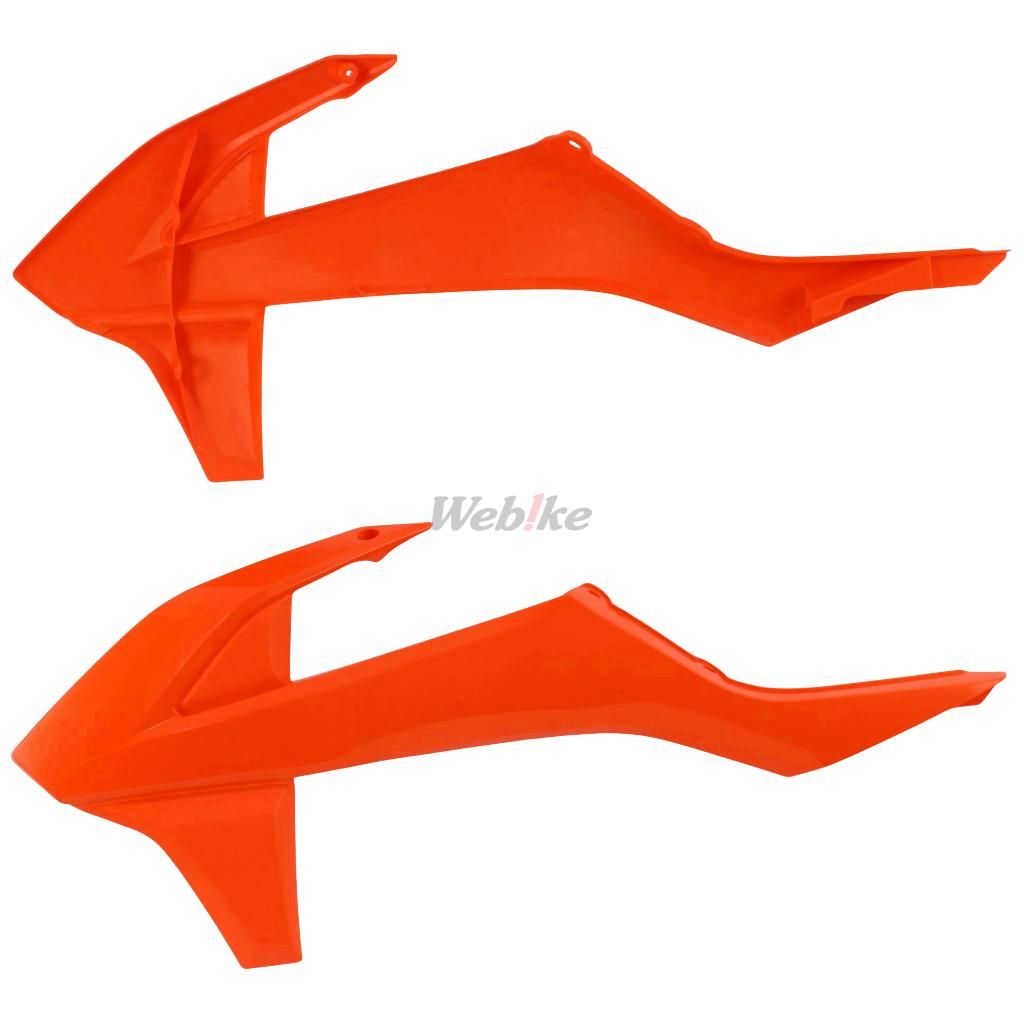 POLISPORT RADIATOR COVERS ORANGE | 8417800005