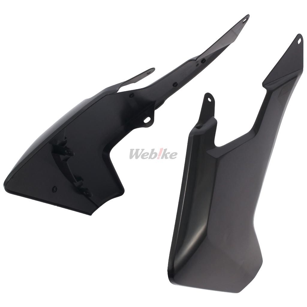 POLISPORT RADIATOR COVERS BLACK | 8418100003