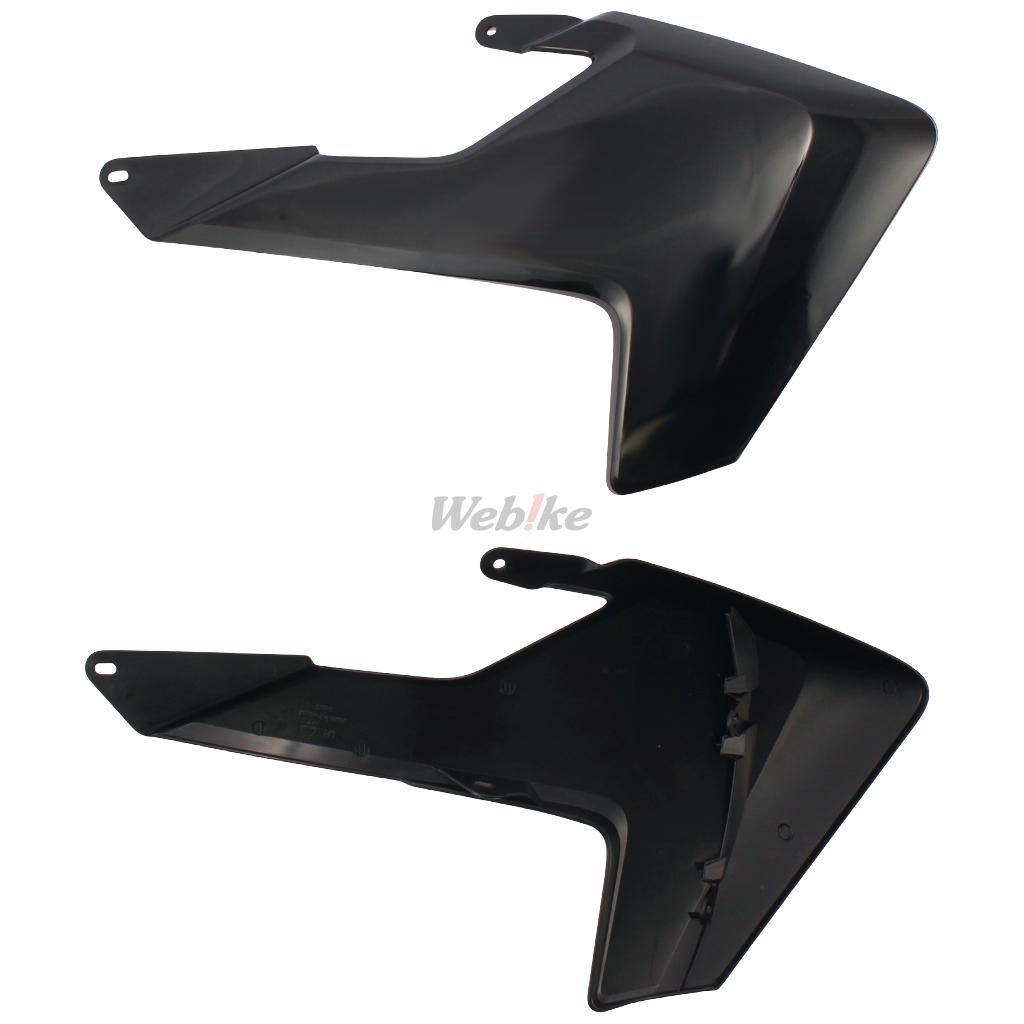 POLISPORT RADIATOR COVERS BLACK | 8418100003